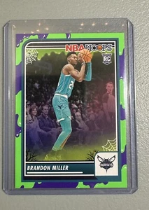 2023 Haunted Hoops Brandon Miller Green Slime Hornets Basketball #245 - Bild 1 von 2