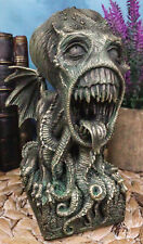Myths Legends Ocean Terror Demonic God Cthulhu Baring Teeth and Tongue Figurine