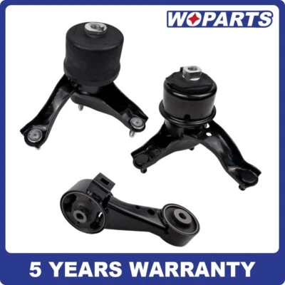 Крепление двигателя и трансмиссии 3 шт подходит для 02–06 Toyota Camry Lexus ES300 3,0 л V6 - Изображение 1 из 4