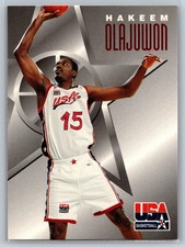 1996 SkyBox USA Texaco #6 Hakeem Olajuwon NM