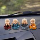 4Pcs Chinese Buddha Boy Figure Delicate For Home Car Decor Living Room