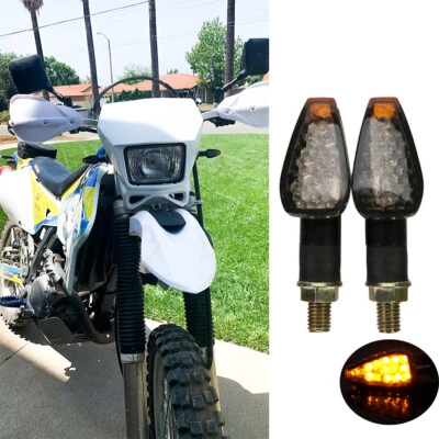 LED Turn Signals Blinker Light For Suzuki DRZ400SM DRZ400 Dual Sport Dirt Bikes Foto 1 de 4