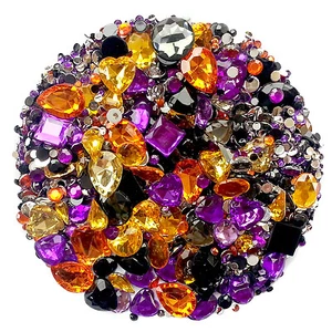 HALLOWEEN Mezcla/Juego de Gemas Diamantes Estrás Cristales Adornos Artesanales - Imagen 1 de 1