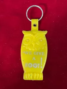 Diamo un colpo! Portachiavi Gufo Giallo Diana's Gifts & Cards South Naples Mall FL - Foto 1 di 2