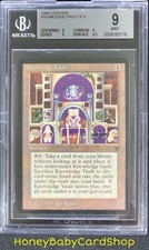 MTG Legends 1994 Knowledge Vault BGS 9.0Q+ (Quad+) Mint Old School 93/94