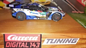 Carrera Digital 143 Cevrolet CorvetteC7 Nr.77 Tuning Rennmotor Magnet Reifen - Bild 1 von 5