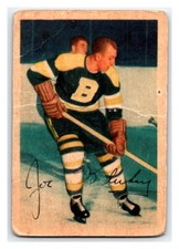 1953-54 PARKHURST JOE KLUKAY VINTAGE NHL HOCKEY CARD # 94 Boston Bruins Rare BV