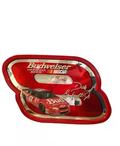 Dale Earnhardt Jr. Framed Budweiser Wall Mirror Vintage Red Nascar - Picture 1 of 10
