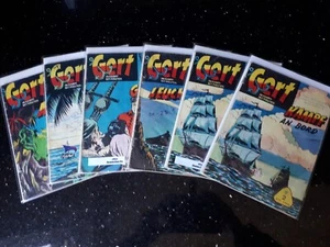 COMICS "GERT", Lehning 1955, 6 Bände, Zustand 3 bb - Picture 1 of 1