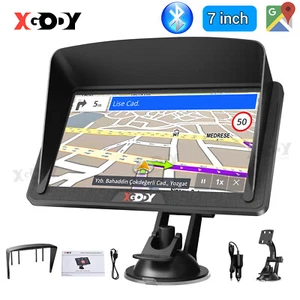 7'' XGODY BT Car Truck GPS Navigation Navigator Sat Navi 8GB Free Australia Map - Picture 1 of 14