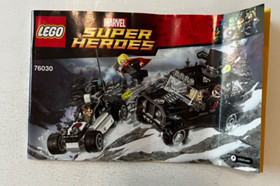 LEGO Marvel Avengers 76030 Instruction Manual Booklet INSTRUCTIONS ONLY