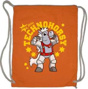 MY LITTLE TECHNOHORSY GIRLIE Turnbeutel Horse Electro 3030 Bravestarr - Picture 1 of 1