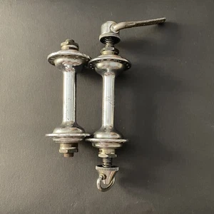 Campagnolo set mozzi in acciaio per bici da corsa eroica - Foto 1 di 8