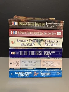 Barbara Taylor Bradford - Posten von 6 Taschenbüchern - Bild 1 von 9