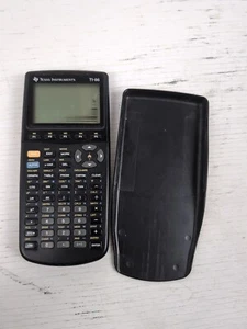 Texas Instruments TI-86 Graphing Calculator With Cover - For Parts Not Working - - Picture 1 of 5