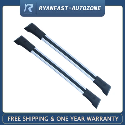 Roof Rack Cross Rail Package Silver Fits For GMC Acadia GM 2010-2017 84130842 Foto 1 de 4