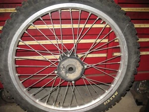 1987 XL600R FRONT WHEEL 21 X 1.60 RIM HUB DRUM HONDA XL 600 44601-MG2-830 - Bild 1 von 12
