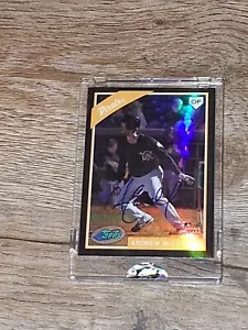 2009 Topps eTopps ONLY TRUE ON CARD ROOKIE CARD AUTO Andrew McCutchen Refractor - Picture 1 of 4