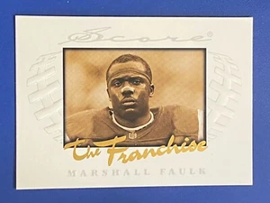 🙂 1997 puntaje de fútbol americano "La franquicia" inserto #13 Marshall FAULK 🙂 - Imagen 1 de 2