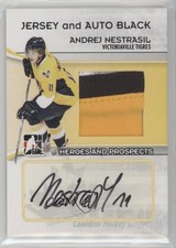 2009-10 ITG Heroes and Prospects Jersey Black Andrej Nestrasil #MA-AN Auto