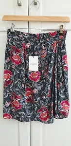 Étoile Isabel Marant Women's Black Yegart Silk Skirt Size 34 - Picture 1 of 7