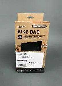 Ortlieb Lightweight Bike Packing Cockpit Pack Stem Bag 0.8L Black IP53 Rated - Picture 1 of 8