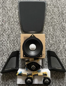 BMW F10 F11 F18 M5 HARMAN KARDON TOP HIFI LAUTSPRECHER HOCHTÖNER ABDECKUNGEN - Bild 1 von 9