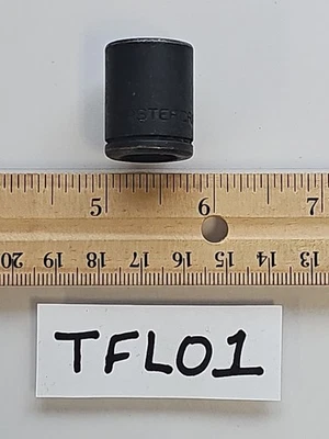 Soquete de impacto Mastercraft 9/16" poço raso 6 pontos 3/8" unidade - Imagem 1 de 4