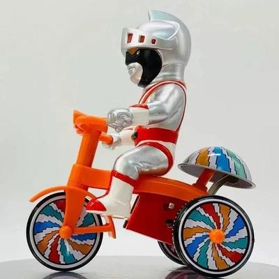 KAIJU ONE SILVER MASK CA Global Plata Naranja PVC Vinilo Figura Sofubi H13CM/5 pulgadas Foto 1 de 3