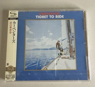 Carpenters - Ticket to Ride (SHM-CD) [New CD] SHM CD, Japan - Import Sealed Rare - Image 1 of 2