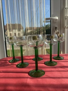 6 Rhein Weingläser Kristall von Arques Luminarc - Bild 1 von 3