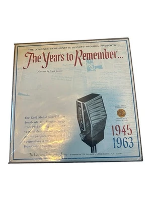 The Longines Symphonette Society Presents The Years To Remember VTG LP - Image 1 of 4