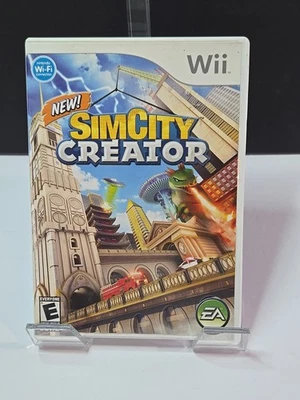SimCity Creator (Nintendo Wii, 2008) Complete With Manual. P/O Manuals incl. - Image 1 of 4