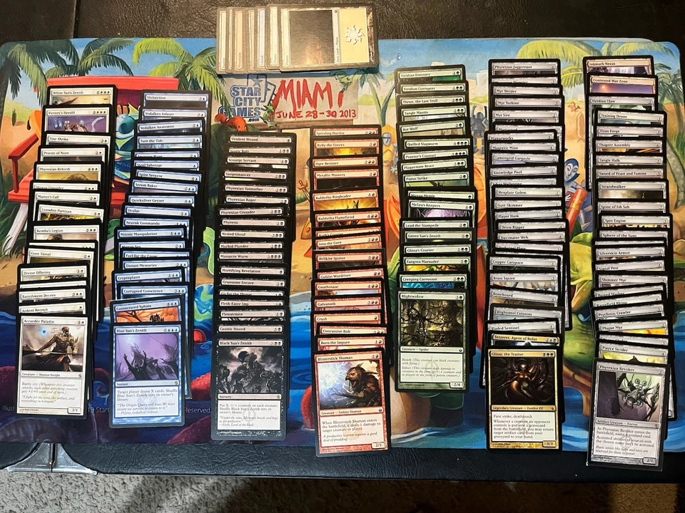 MTG Mirrodin Besieged Complete Set NM 155 cards 2011 - Image 1 of 1