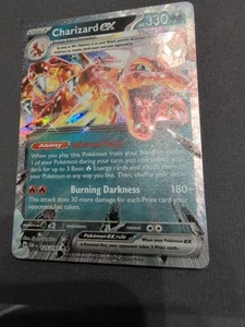 Pokemon TCG SV03 Charizard ex # 125 / 197 Double Rare Near Mint - Picture 1 of 11