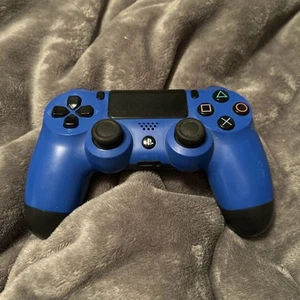 OEM Sony PlayStation 4 PS4 DualShock Blue Wireless Controller CUH-ZCT1U - Picture 1 of 1