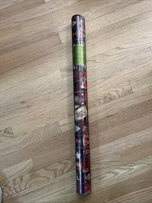 Hallmark Vintage Christmas Wrapping Paper Roll 50 Sq Ft Cutter Tray Sealed - Image 1 of 4