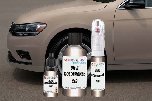 Touch Up Paint For Bmw Goldbronze Metallic C5B Kit Pen Brush Scratch ...