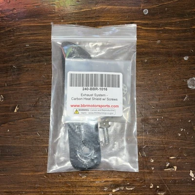 Protector térmico de carbono BBR 240-BBR-1016 CRF125 XR100 CRF100 XR80 CRF80 Foto 1 de 4