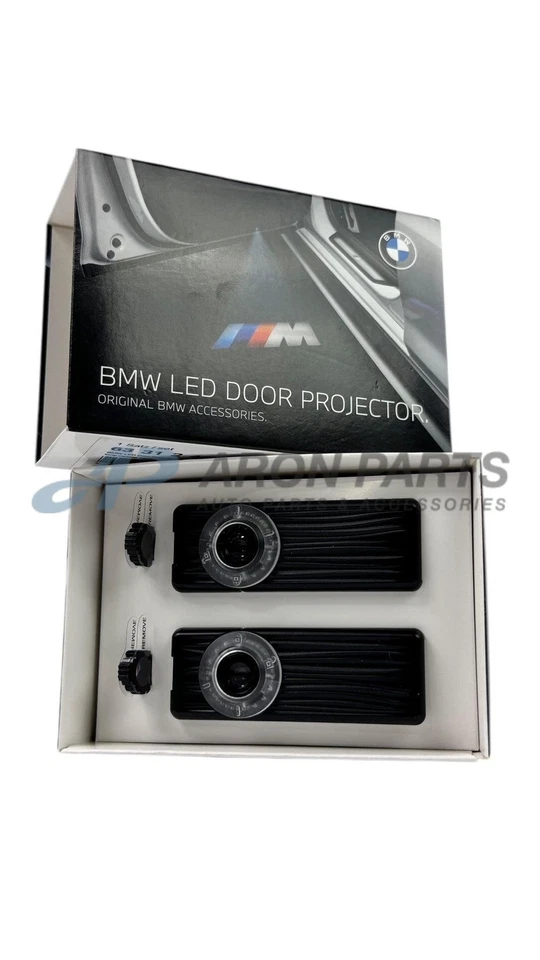 LED Door Projectors 68mm Light Lamp BMW 63312468386 Foto 1 de 4