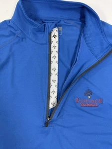 Bluejack National Golf Tiger Woods Mens 1/4 Zip Pullover Size Medium Levelwear - Picture 1 of 12