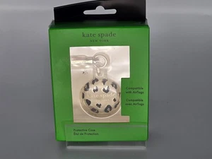Kate Spade AirTag Protective Case City Leopard **NEW** - Picture 1 of 3
