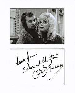 Edward Clayton Crossroads firmado auténtico autógrafo firma UACC RD - Imagen 1 de 1