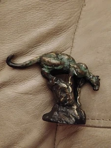 Philip Russell Goodwin cougar sculpture Signed - Picture 1 of 3