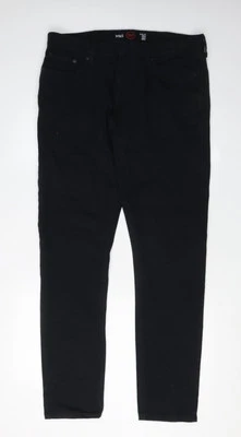 Marks and Spencer Men's Black Skinny Jeans, Size L - Image 1 of 4