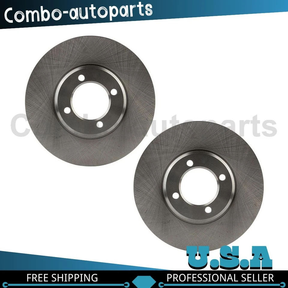 Front Disc Brake Rotors Fits 1971-1973 Toyota Carina 1971-1975 Toyota Celica - Image 1 of 4