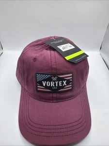 Vortex Optics Rang und Datei Köper Kappen Schnallenverschluss USA Flagge - weinrot - Einheitsgröße - Bild 1 von 9