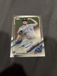 KRIS BUBIC ROOKIE RC AUTO 2021 TOPPS CHROME #RA-KB KANSAS CITY ROYALS Signed - Picture 1 of 7