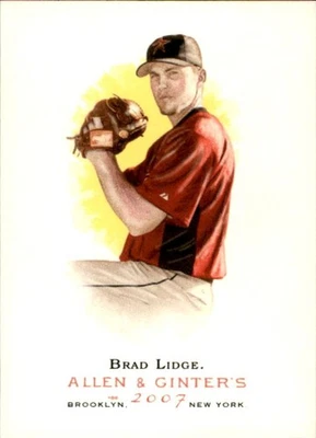 2007 Topps Allen & Ginter's - Brad Lidge #83 - Image 1 of 2