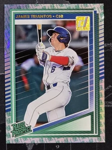 2025 Panini Donruss Baseball - Rated Prospect #171 Liberty (RC) James Triantos - Bild 1 von 2